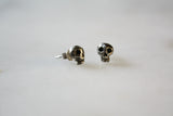 Tiny Skull Stud Earrings