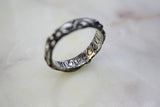 Poesy Ring inscribed with "mon coeur"